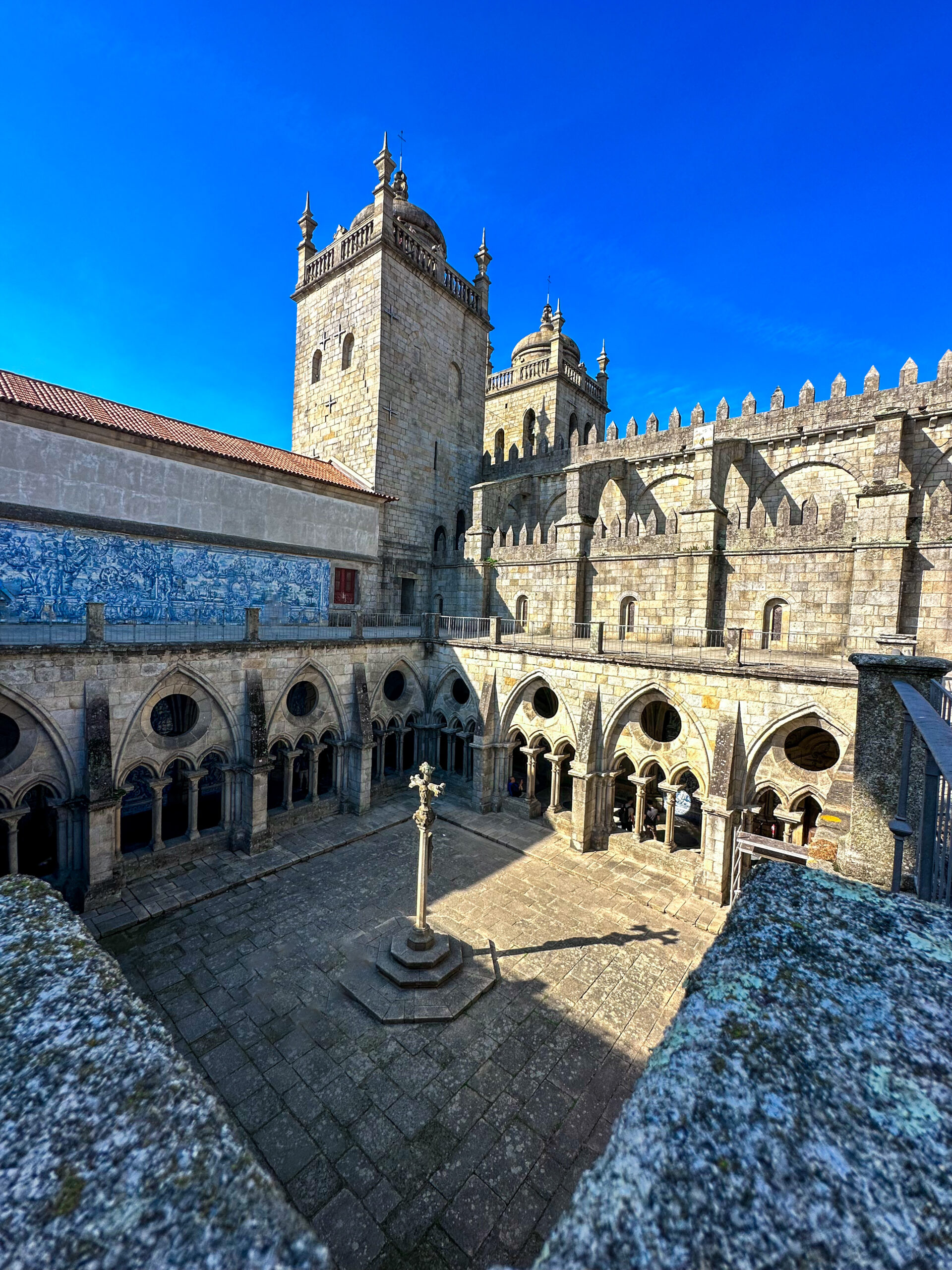 Terrace of Porto's Cathedral.